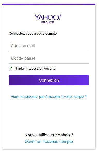 yahoo.fr ou yahoo.com|Se connecter ou se déconnecter de Yahoo 